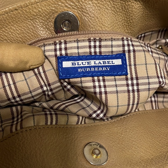 BURBERRY Blue Label leather “hobo style” shoulder bag - Picture 14 of 16